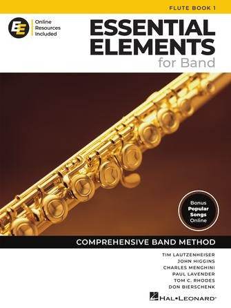 HAL LEONARD 00870243 Essential Elements for Band - Flute Book 1 with Online Resources - Ray's Midbell Music