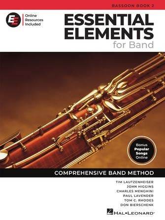 HAL LEONARD 00870319 Essential Elements for Band - Bassoon Book 2 with EEi - Ray's Midbell Music
