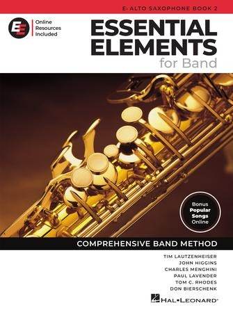 HAL LEONARD 00870323 Essential Elements for Band - Eb Alto Sax Book 2 with EEi - Ray's Midbell Music