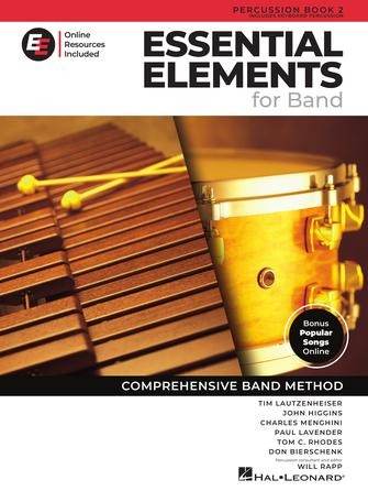 HAL LEONARD 00870333 Essential Elements for Band - Percussion Book 2 with EEi - Ray's Midbell Music