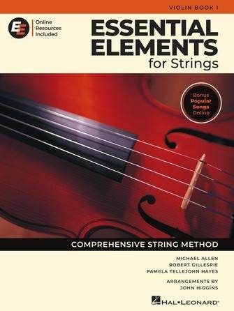 HAL LEONARD 00875055 Essential Elements for Strings - Violin Book 1 with Online Resources - Ray's Midbell Music