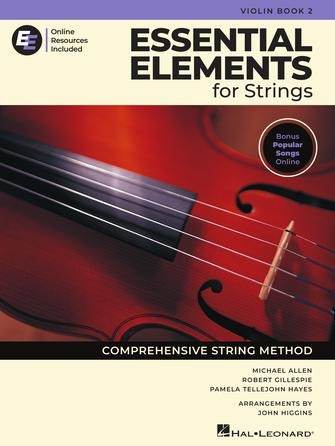 HAL LEONARD 00875061 Essential Elements for Strings - Violin Book 2 with Online Resources - Ray's Midbell Music