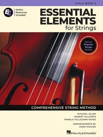 HAL LEONARD 00875062 Essential Elements for Strings - Viola Book 2 with Online Resources - Ray's Midbell Music