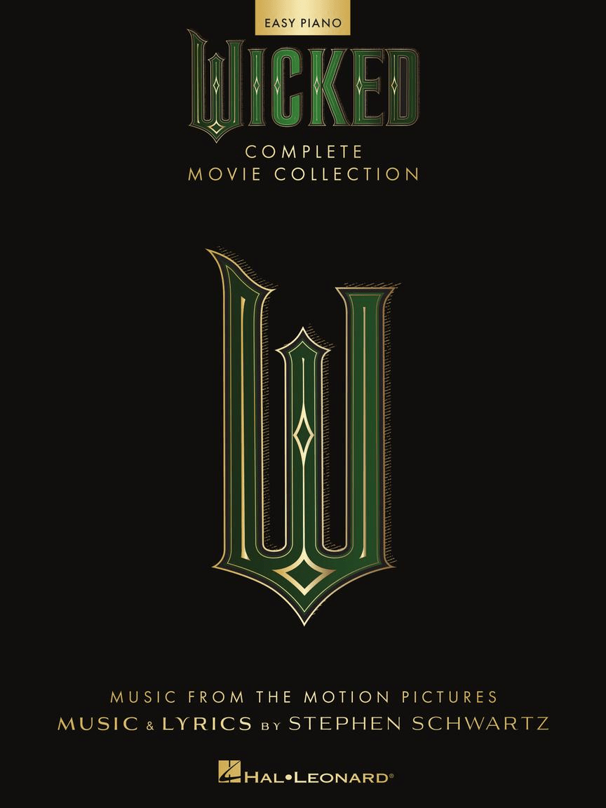 HAL LEONARD 02007089 Wicked - Complete Movie Collection for Easy Piano - Ray's Midbell Music