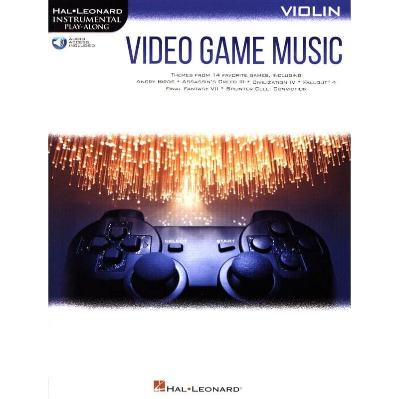 HAL LEONARD HL00283885 Video Game Music for Violin - Ray's Midbell Music