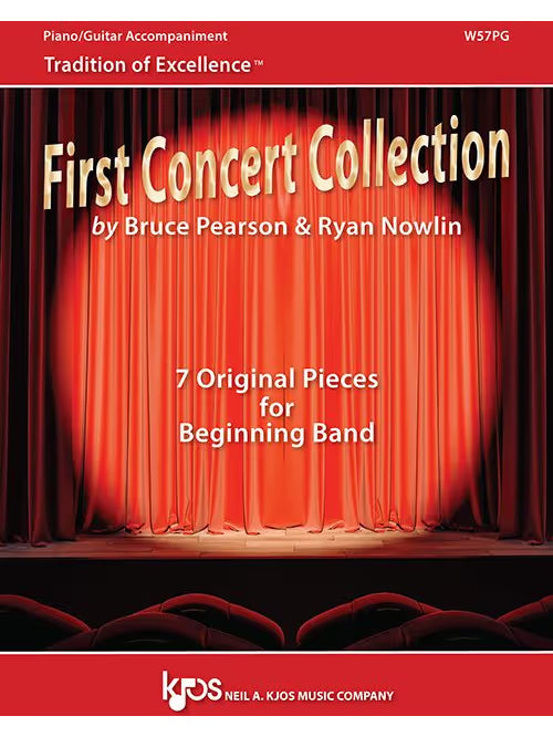 KJOS W57PG TOE First Concert Collection, Piano/Guitar Accompaniment