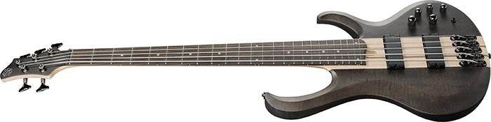 Ibanez BTB605TGF BTB Standard 5 - String Electric Bass Guitar (Transparent Grey Flat) - Ray's Midbell Music