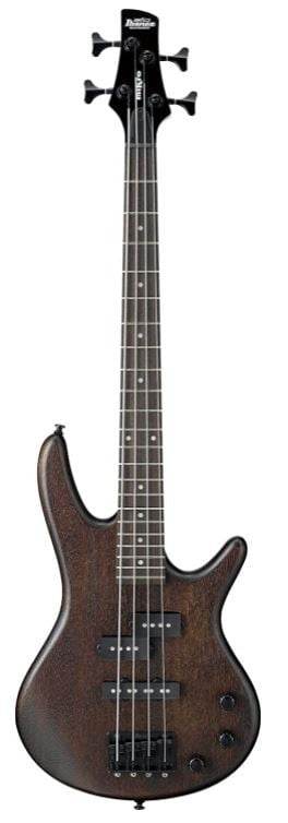 Ibanez GSRM20BWNF Gio Series Mikro Short Scale Electric Bass Guitar (Walnut Natural) - Ray's Midbell Music