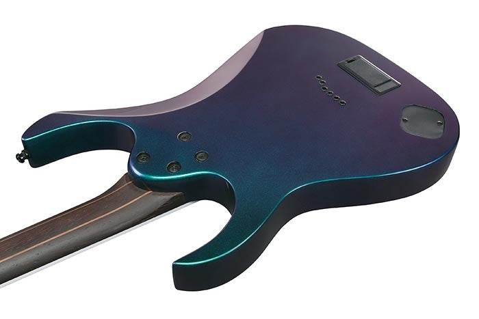 Ibanez RG631ALFBCM Axion Label Series RG Style Double Cut Electric Guitar (Blue Chameleon) - Ray's Midbell Music