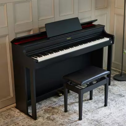 Casio AP-300BK Digital Cabinet Piano with Adjustable Bench (Black)