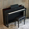 Casio AP-300BK Digital Cabinet Piano with Adjustable Bench (Black)