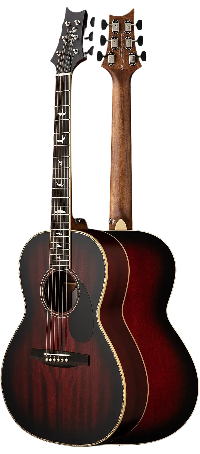 PRS 116413FG SE Series P20e Parlor Acoustic/Electric Guitar (Fire Red Burst)