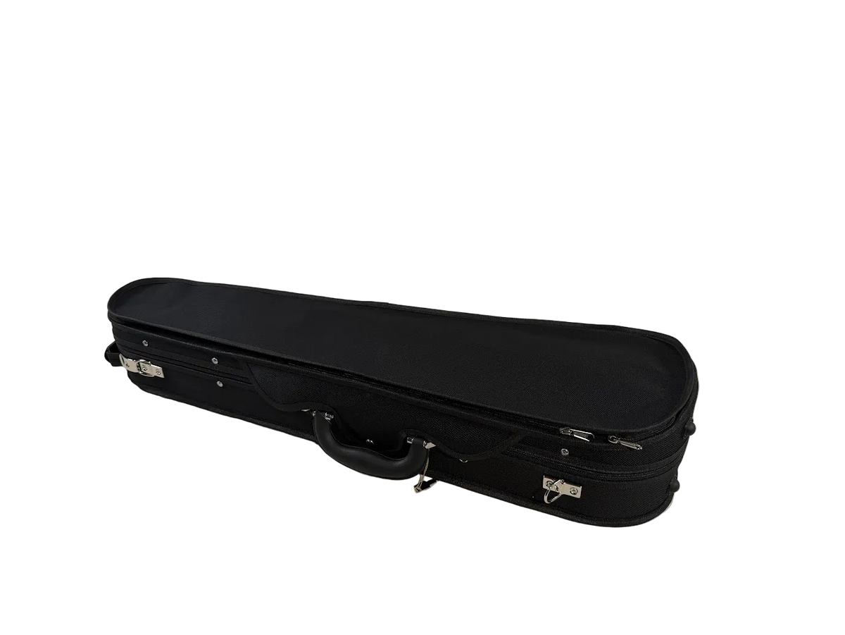 CEDAR MUSIC CORP CMVLNCASE44 4/4 Wood Violin Case, Blue Interior