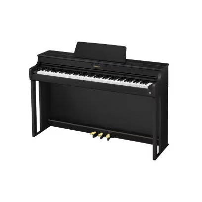 Casio AP-300BK Digital Cabinet Piano with Adjustable Bench (Black)