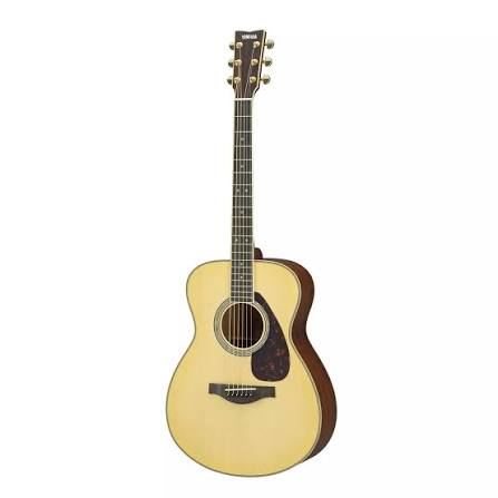 YAMAHA LL16MHB Original Jumbo-Body A/E Guitar, Solid Engelmann Spruce Top, Solid Mahogany B&S, Hard Bag Included