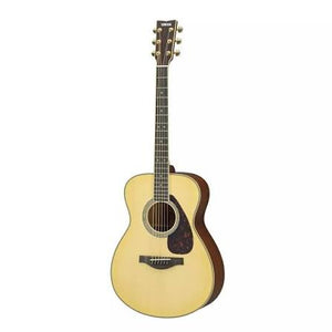 YAMAHA LL16MHB Original Jumbo-Body A/E Guitar, Solid Engelmann Spruce Top, Solid Mahogany B&S, Hard Bag Included