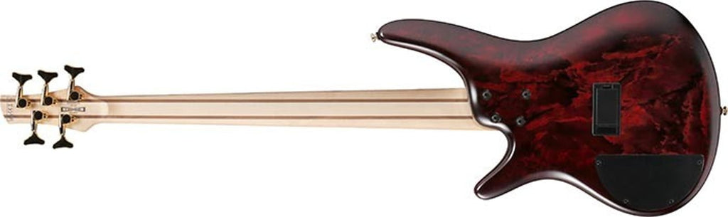 Ibanez SR305EDXWZM SR 300 Series 5 String Bass Guitar (Wine Red Frozen Matte)