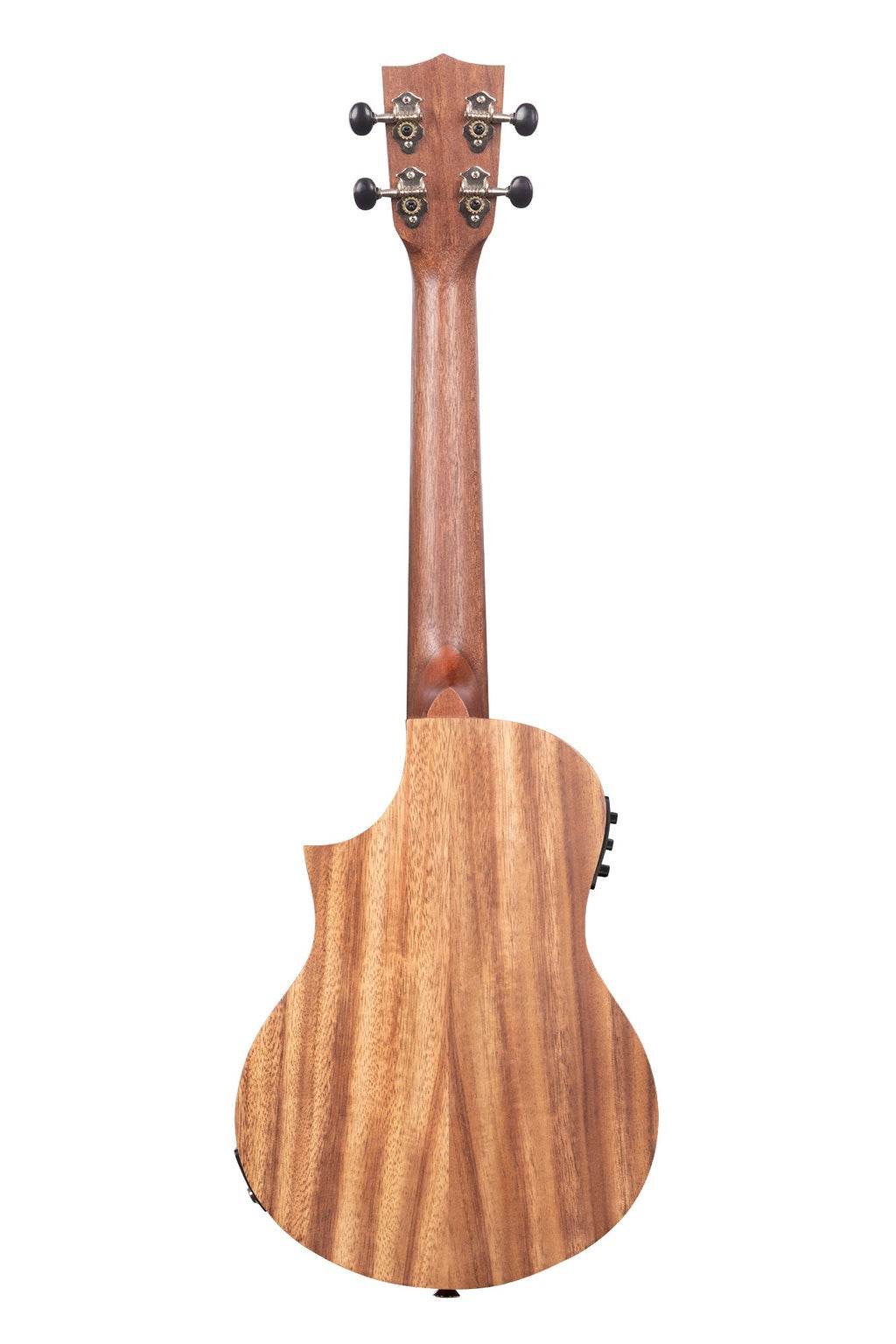 KALA KATKTCE Teak Tri - Top Tenor Ukulele w/ Cutaway & EQ - Ray's Midbell Music