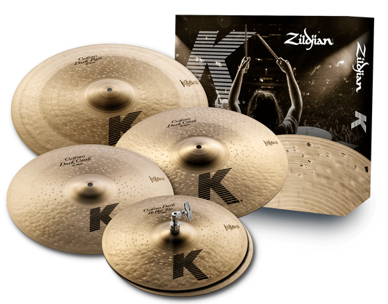 ZILDJIAN KCD900 K Custom Dark Cymbal Pack