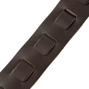 LEVY'S M26PDDBRACO Dark Brown Acoustic Leather Guitar Strap - Ray's Midbell Music
