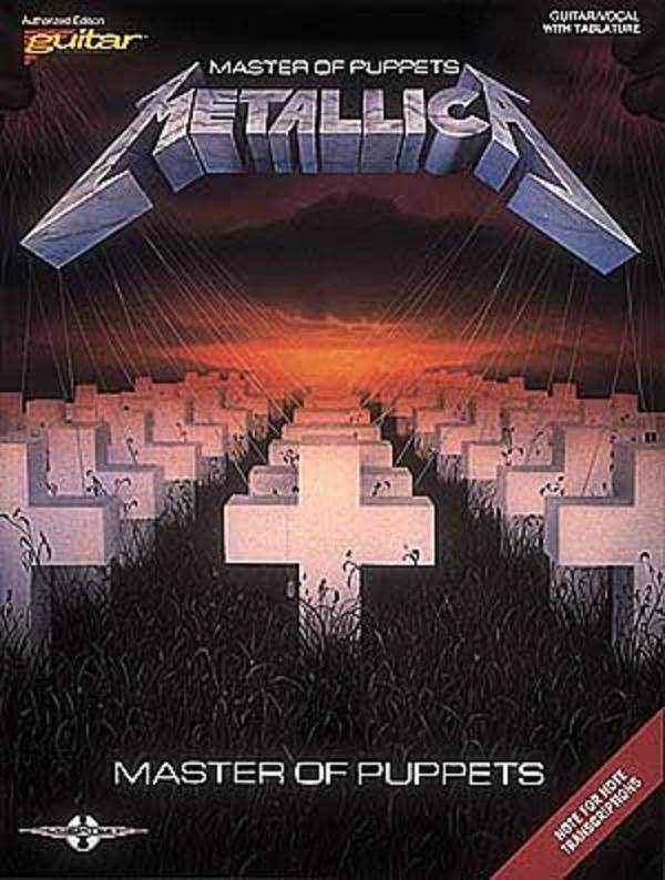 CHERRY LANE 02507920 Metallica - Master of Puppets - Ray's Midbell Music