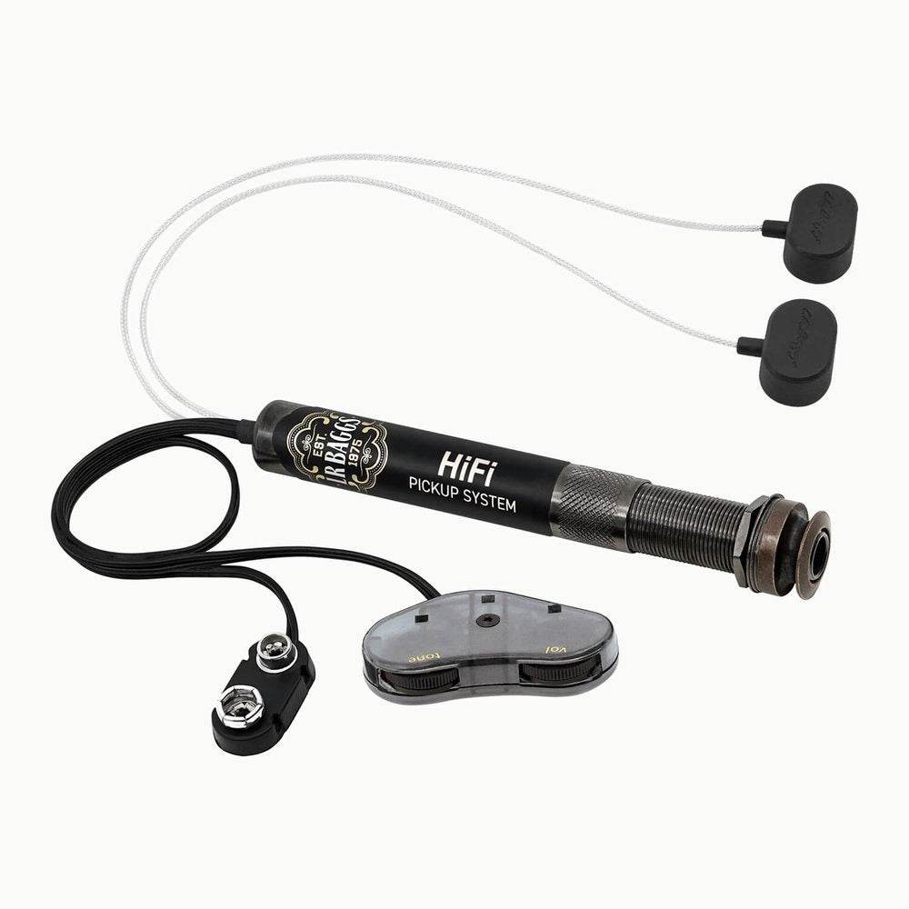 LR BAGS HIFI High-Fidelity Acoustic Bridge Plate Pickup System - Ray's Midbell Music