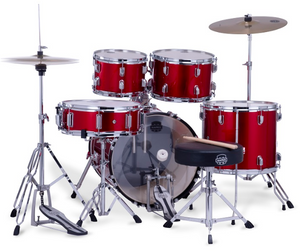 Mapex CM5294FTCIR Comet 5 Piece Complete Drum Set w/ 22" Bass (Infra Red)