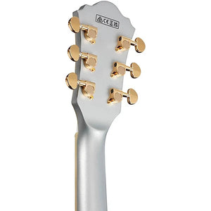 IBANEZ AS73GMSF Artcore Series Semi Hollow Body Electric Guitar (Moonstone Silver Flat)