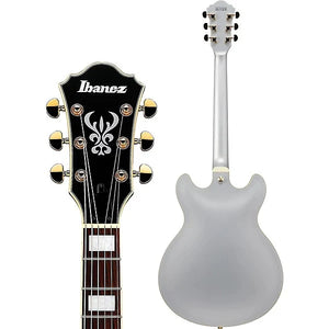 IBANEZ AS73GMSF Artcore Series Semi Hollow Body Electric Guitar (Moonstone Silver Flat)