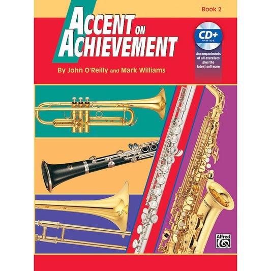ALFRED 0018261 Accent on Achievement E-flat Alto Sax Book 2