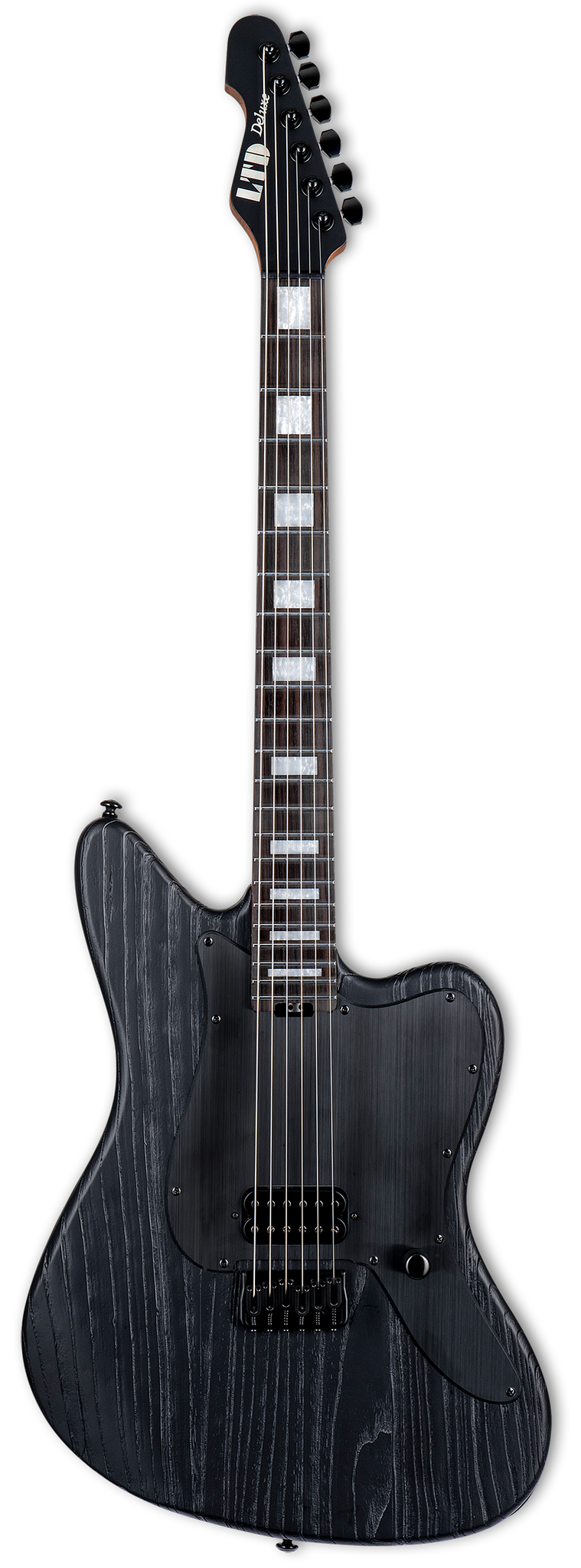 Esp LTD LXJ1HTBLKBLAST XJ-1 Hardtail Offset Electric Guitar (Black Blast)