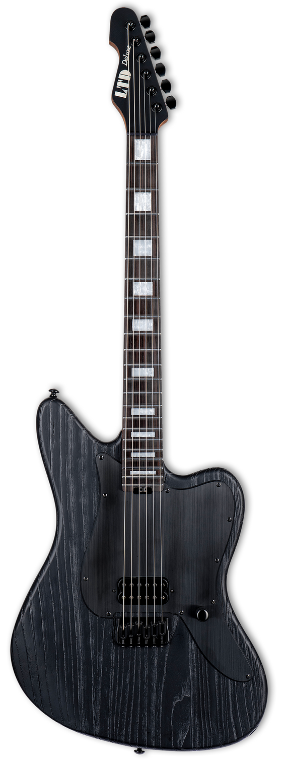 Esp LTD LXJ1HTBLKBLAST XJ-1 Hardtail Offset Electric Guitar (Black Blast)