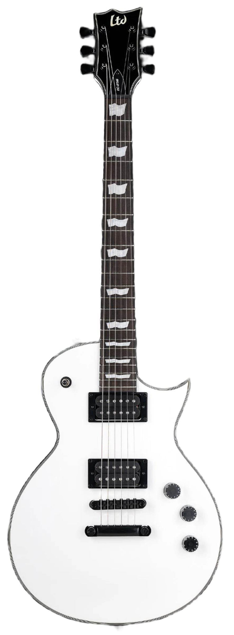 Esp LEC256SW Single Cutaway Electric Guitar (Snow White) - Ray's Midbell Music