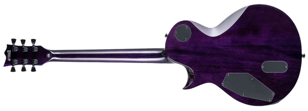 Esp LEC1000QMSTPSB LTD EC-1000 Quilted Maple Single Cut Electric Guitar (See Thru Purple Sunburst) - Ray's Midbell Music