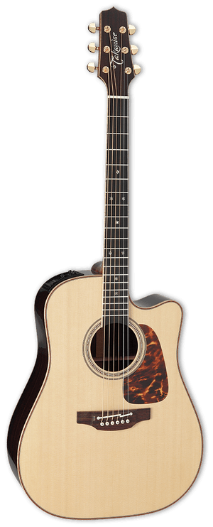 Takamine JTAKP7DC Pro Series All Solid Dread A/E Guitar (Natural) - Ray's Midbell Music