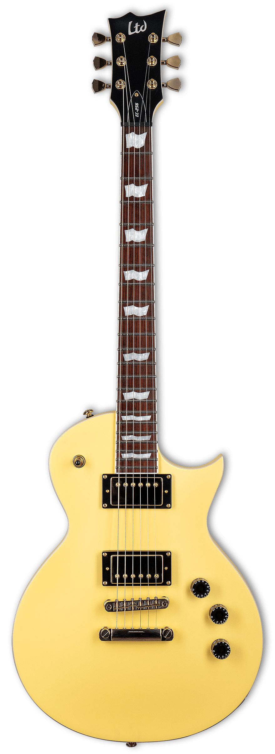 Esp LTD LEC256VGS EC-256 Single Cut Electric Guitar (Vintage Gold Satin) - Ray's Midbell Music