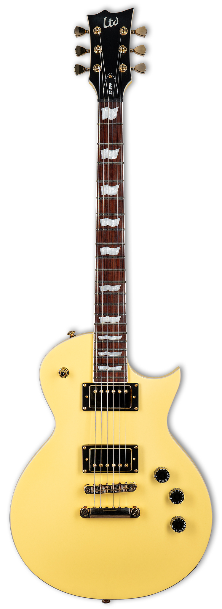 Esp LTD LEC256VGS EC-256 Single Cut Electric Guitar (Vintage Gold Satin)