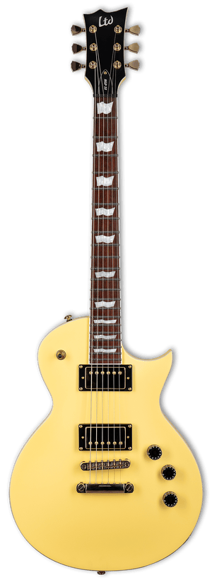Esp LTD LEC256VGS EC-256 Single Cut Electric Guitar (Vintage Gold Satin) - Ray's Midbell Music