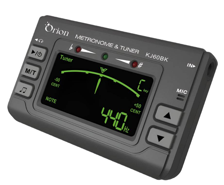 Orion KJ60BK Metronome Tuner Combo - Ray's Midbell Music