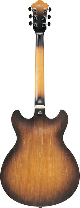 IBANEZ AS53TF Artcore Series Double Cutaway Hollow Body Electric Guitar (Tobacco Flat)