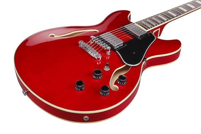 Ibanez AS73TCD Artcore Series Semi Hollow Body (Transparent Cherry Red) - Ray's Midbell Music