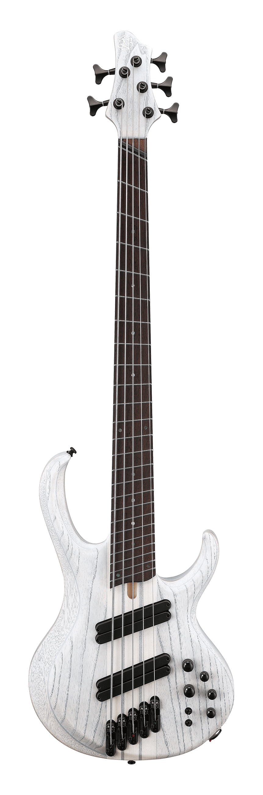 Ibanez BTB865MSTWF 800 Series BTB Double Cut Multi-Scale 5 String Bass (Transparent White Flat)