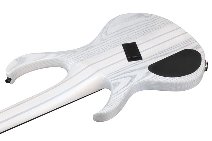 Ibanez BTB865MSTWF 800 Series BTB Double Cut Multi-Scale 5 String Bass (Transparent White Flat)