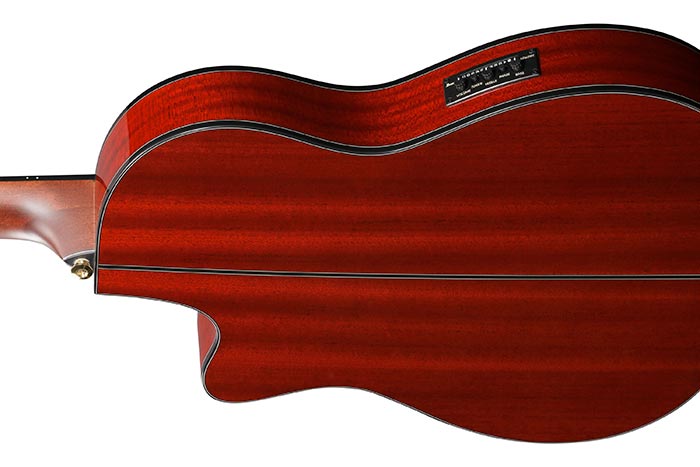 Ibanez GA35TCESRR GA Series Nylon String Classical A/E Guitar (Saphire Red Gloss)