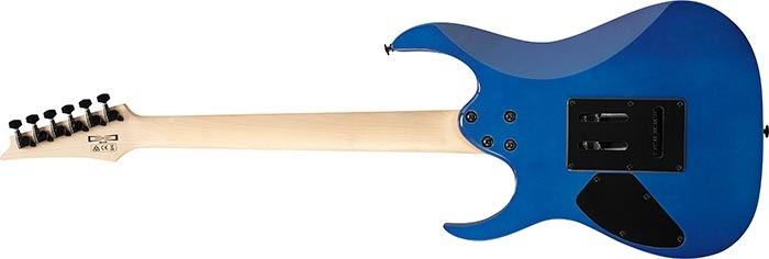 Ibanez GRG120QASPBGD Gio Series Double Cut Electric Guitar (Blue Gradiation)