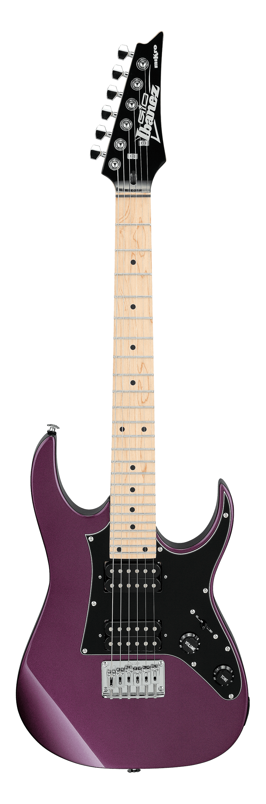 Ibanez GRGM21MMPL Mikro Series Double Cut Electric Guitar (Metallic Purple) - Ray's Midbell Music