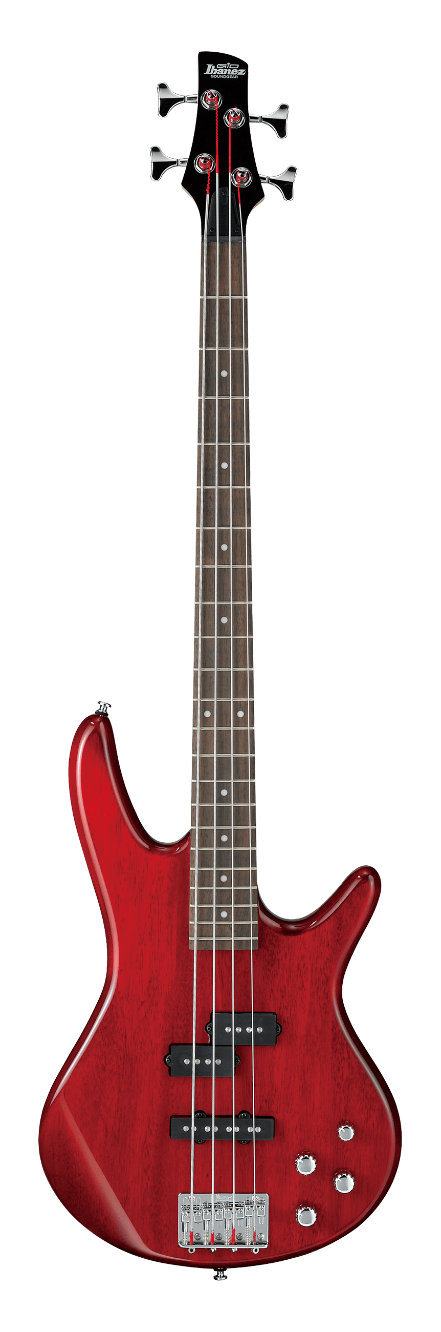 Ibanez GSR200TR GSR Series Double Cut Bass (Transparent Red)