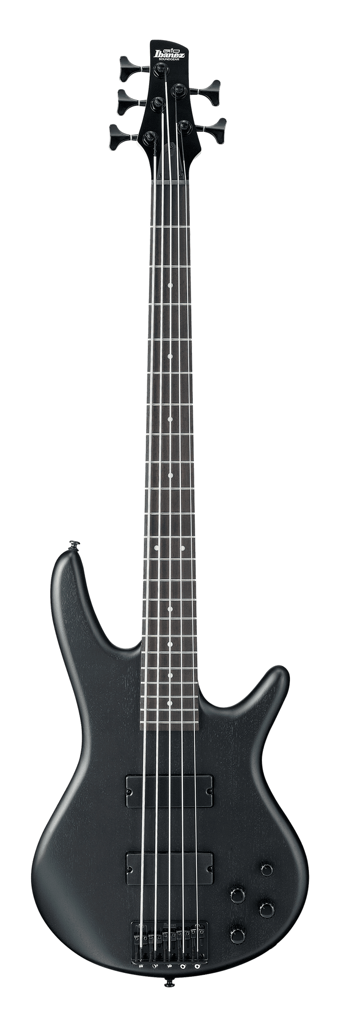 Ibanez GSR205BWK Gio Series 5 String Electric Bass (Weathered Black)