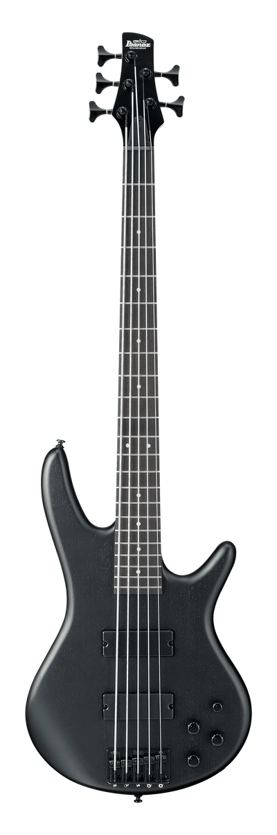 Ibanez GSR205BWK Gio Series 5 String Electric Bass (Weathered Black)