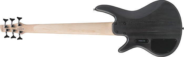 Ibanez GSR206TGF GSR 200 Series 6 String Electric Bass Guitar (Trans Grey Flat)